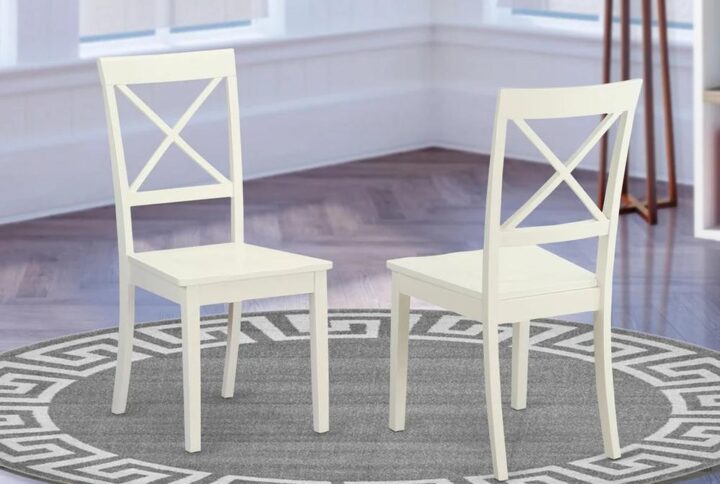 Boston  X-  back    Chair  for  dining  room  with    Wood  Seat