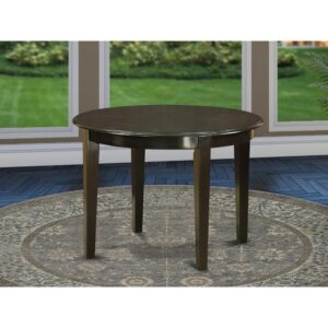 Boston  table  42"  Round  with  4  tapered  legs From East West Furniture