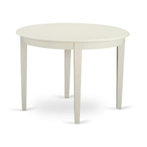 Boston  table  42"  Round  with  4  tapered  legs From East West Furniture