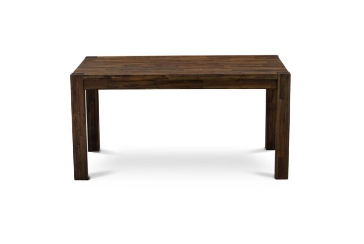 East West Furniture CN6-07-T  Beautiful Rectangular Table with Distressed Jacobean Color Table Top Surface and Asian Wood Dinette Table Wooden Legs - Distressed Jacobean Finish From East West Furniture