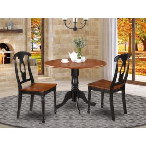 3  Pc  small  Kitchen  Table  set-  small  Table  and  2  Dining  Chairs From East West Furniture