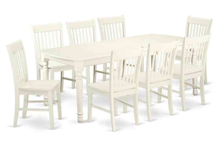 Dining Room Set Linen White