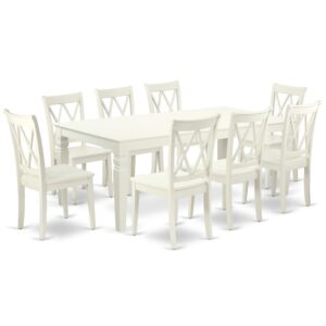 Dining Room Set Linen White