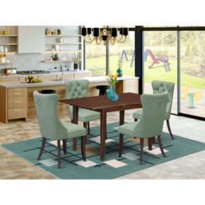 5 Piece Dining Table Set From East West Furniture