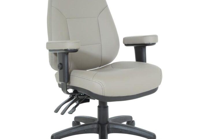 Professional Dual Function Ergonomic High Back Chair in Dillon Stratus