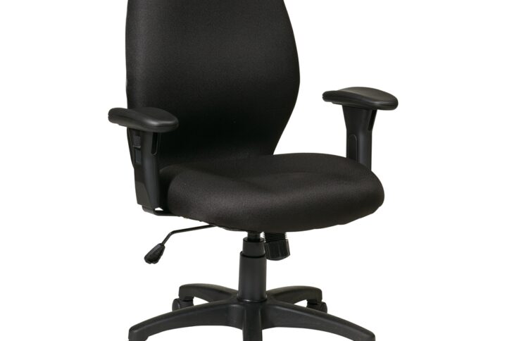 Icon Black Synchro Chair From Office Star Products