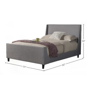 Amber California King Upholstered Bed