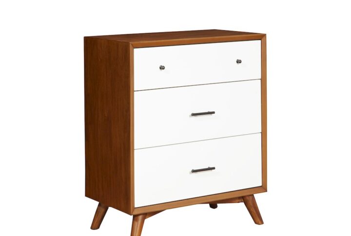 Flynn 3 Drawer Two Tone Small Chest