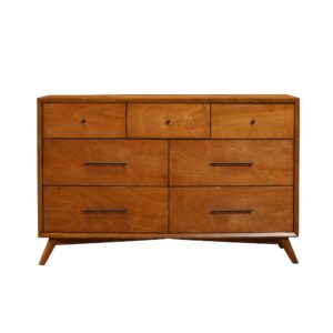 Flynn Mid Century Modern 7 Drawer Dresser