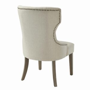 Baney Tufted Upholstered Dining Chair Beige From Coaster