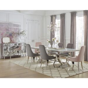 Antoine Upholstered Demi Arm Dining Side Chairs (Set of 2) From Coaster Co. of America