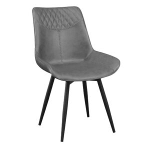 Brassie Upholstered Side Chairs Grey (Set of 2) From Coaster Co. of America