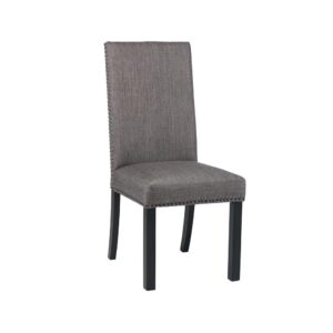 Hubbard Upholstered Side Chairs Charcoal (Set of 2) From Coaster Co. of America