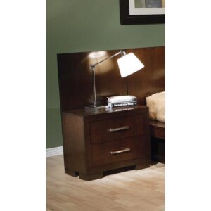 Jessica Nightstand Panels Cappuccino (Set Of 2) From Coaster Co. of America