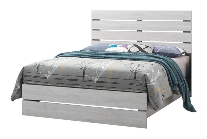 Brantford Eastern King Panel Bed Coastal White From Coaster Co. of America