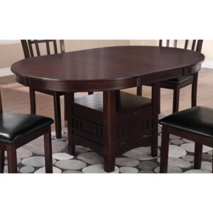 Lavon Dining Table with Storage Espresso From Coaster Co. of America