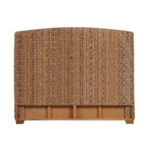 Laughton Hand-Woven Banana Leaf Eastern King Headboard Amber From Coaster