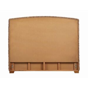 Laughton Hand-Woven Banana Leaf Eastern King Headboard Amber From Coaster