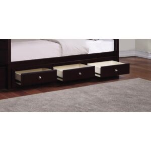 Elliott 3-drawer Under Bed Storage Cappuccino From Coaster Co. of America