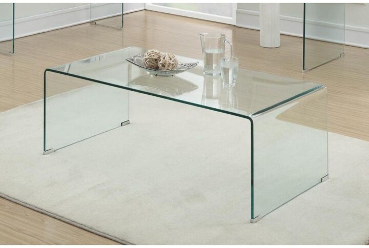 Ripley Rectangular Coffee Table Clear From Coaster Co. of America