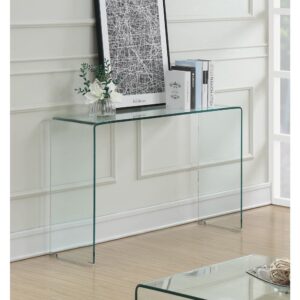 Ripley Rectangular Sofa Table Clear From Coaster Co. of America