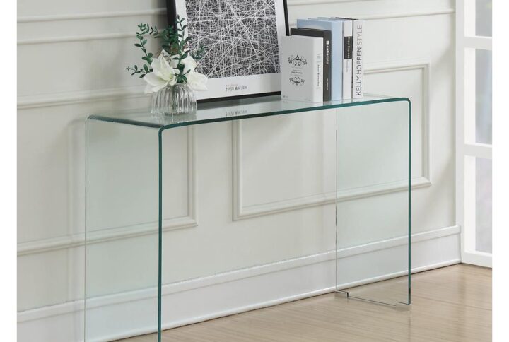 Ripley Rectangular Sofa Table Clear From Coaster Co. of America