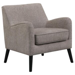 Charlie Upholstered Accent Chair with Reversible Seat Cushion From Coaster Co. of America