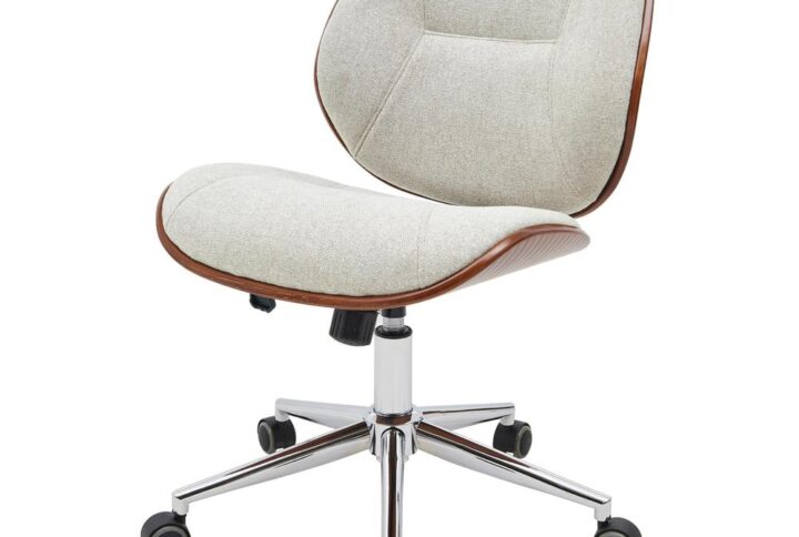 Shaun Fabric Bamboo Office Chair From New Pacific Direct