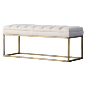 Darius Fabric Bench From New Pacific Direct