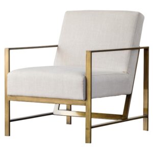 Francis Fabric Arm Chair From New Pacific Direct