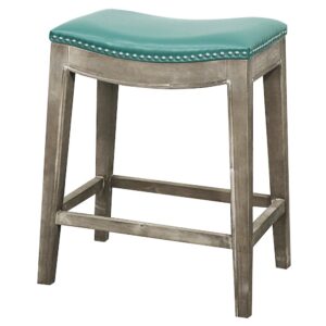 Elmo Bonded Leather Counter Stool From New Pacific Direct