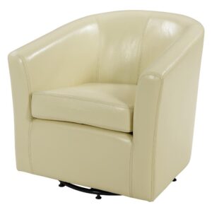 Hayden Swivel Bonded Leather Chair From New Pacific Direct