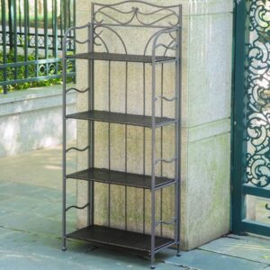 Valencia 4-Tier 24" Wide Plant Stand From International Caravan