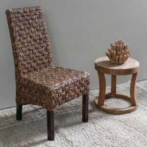 Victor Woven Abaca Dining Chair From International Caravan