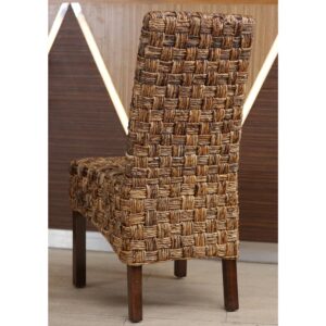 Victor Woven Abaca Dining Chair From International Caravan