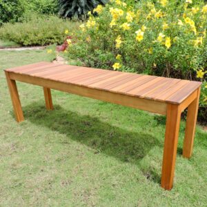 Royal Fiji Acacia 52-inch Picnic Bench From International Caravan