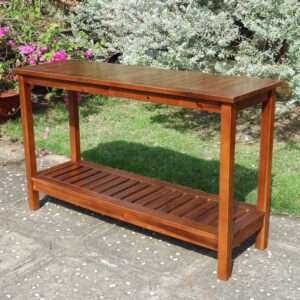 Highland Acacia 48 Inch X 16 Inch Console Table