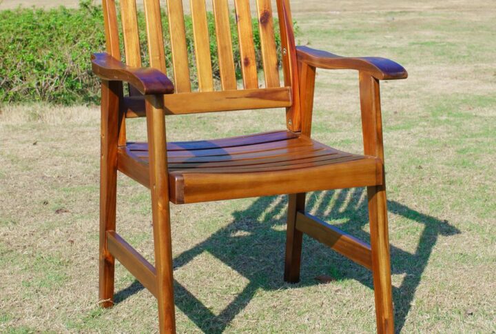 Highland Acacia Texana Arm Chair