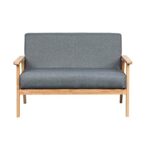 Bahamas Gray Loveseat From Lilola Home