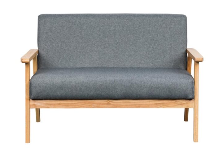 Bahamas Gray Loveseat From Lilola Home