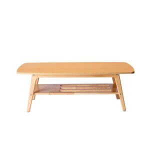 Bahamas Natural Light Oak Coffee Table From Lilola Home