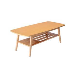 Bahamas Natural Light Oak Coffee Table From Lilola Home