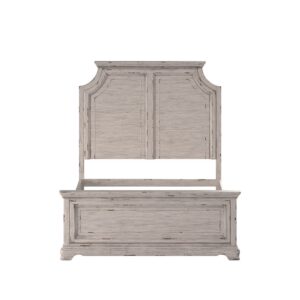 Providence Queen Panel Bed - Antique White From American Woodcrafters