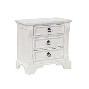 Heirloom Nightstand - Antique White From American Woodcrafters