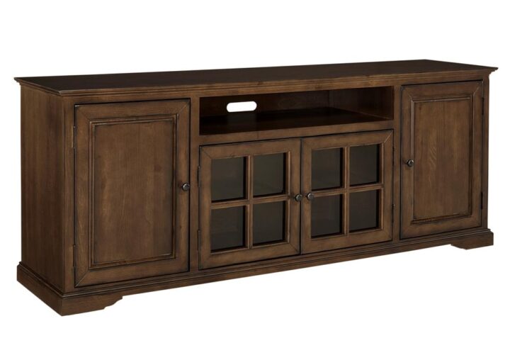 82 Inch Console - Auburn Cherry From Progressive Furniture