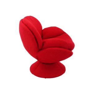 Relax-R™ Port Leisure Accent Chair in Red Fabric From Progressive Furniture