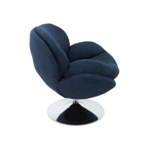 Relax-R™ Strand Leisure Accent Chair in Denim Fabric From Progressive Furniture