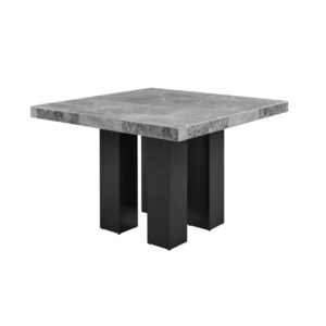 Camila Gray Square Marble Counter Height Table From Steve Silver