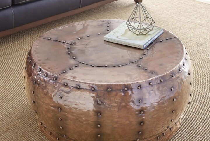 Cooper Round Cocktail Table From Steve Silver