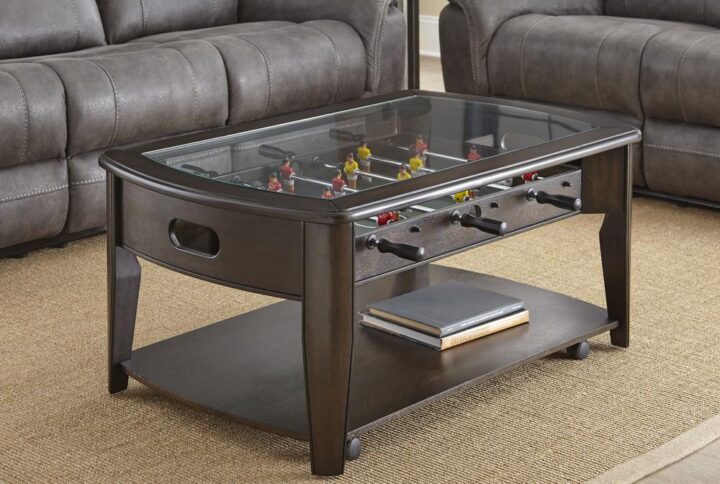 Diletta Cocktail Table with Foosball From Steve Silver